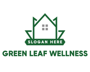 Green Leaf House logo design