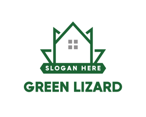 Green Leaf House logo design