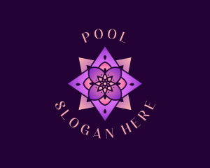 Wellness Lotus Flower Logo