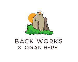 Outdoor Mountain Retreat logo design