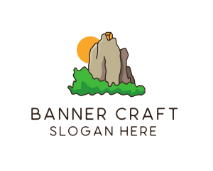 Outdoor Mountain Retreat logo design