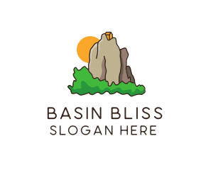 Outdoor Mountain Retreat logo design