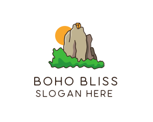 Outdoor Mountain Retreat logo design