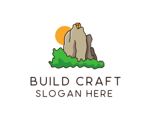 Outdoor Mountain Retreat logo design