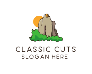 Outdoor Mountain Retreat logo design