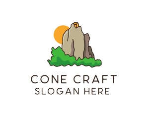 Outdoor Mountain Retreat logo design