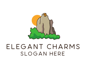 Outdoor Mountain Retreat logo design