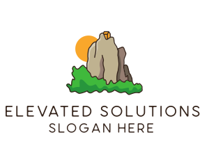 Outdoor Mountain Retreat logo design