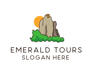 Outdoor Mountain Retreat logo design