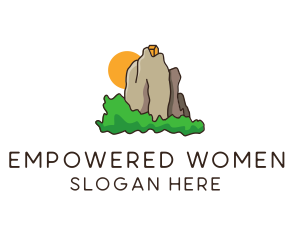 Outdoor Mountain Retreat logo design