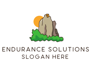 Outdoor Mountain Retreat logo design