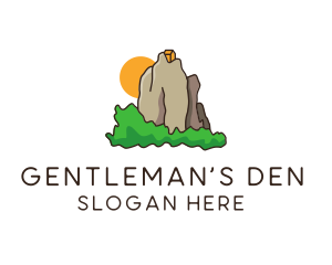 Outdoor Mountain Retreat logo design