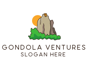 Outdoor Mountain Retreat logo design