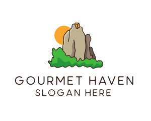 Outdoor Mountain Retreat logo design