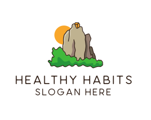 Outdoor Mountain Retreat logo design