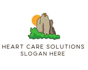 Outdoor Mountain Retreat logo design