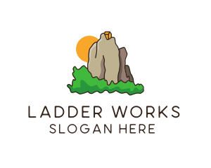 Outdoor Mountain Retreat logo design