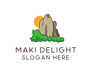 Outdoor Mountain Retreat logo design