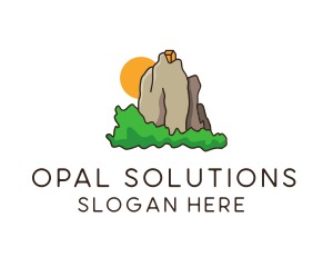 Outdoor Mountain Retreat logo design