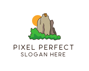 Outdoor Mountain Retreat logo design