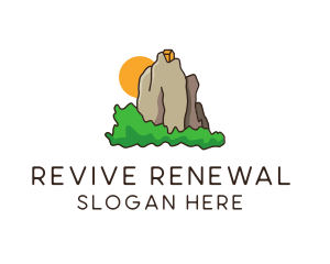 Outdoor Mountain Retreat logo design