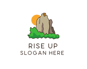 Outdoor Mountain Retreat logo design