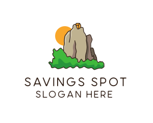 Outdoor Mountain Retreat logo design