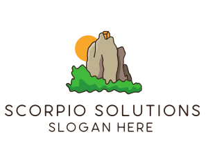 Outdoor Mountain Retreat logo design