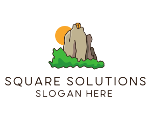 Outdoor Mountain Retreat logo design