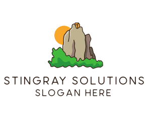 Outdoor Mountain Retreat logo design