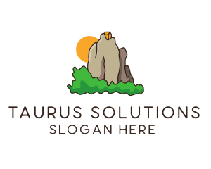 Outdoor Mountain Retreat logo design