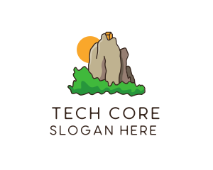 Outdoor Mountain Retreat logo design