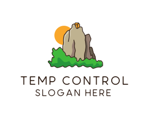 Outdoor Mountain Retreat logo design