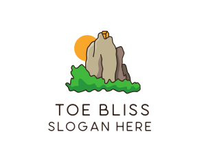 Outdoor Mountain Retreat logo design