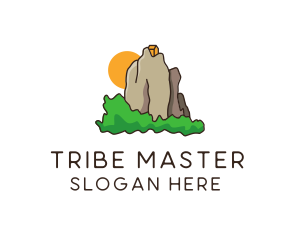 Outdoor Mountain Retreat logo design