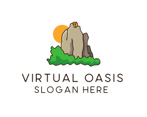 Outdoor Mountain Retreat logo design