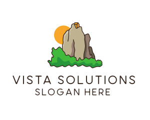 Outdoor Mountain Retreat logo design