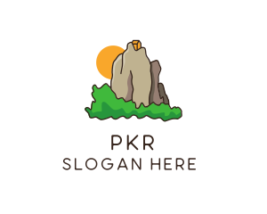 Outdoor Mountain Retreat logo design