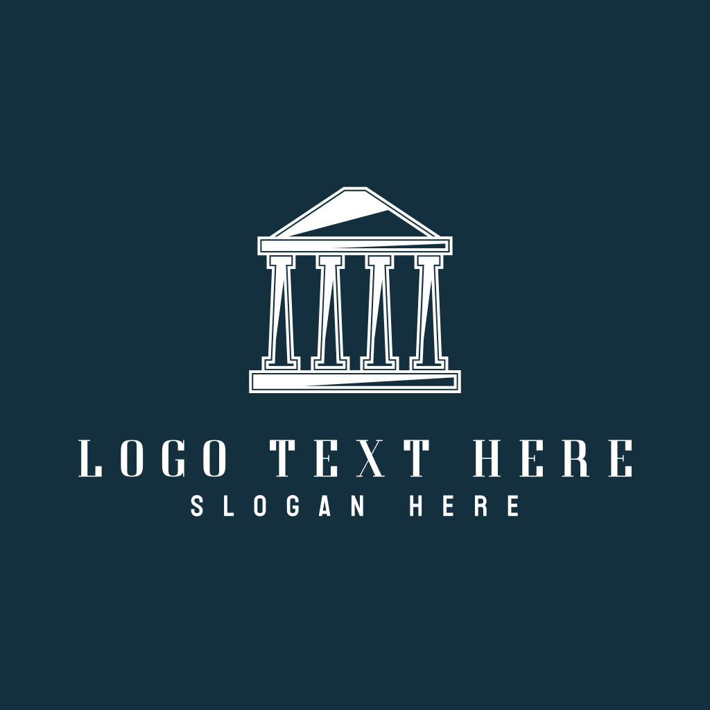 Greek Parthenon Architecture Logo | BrandCrowd Logo Maker