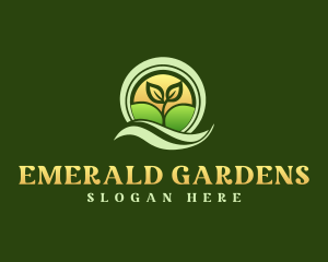 Plant Nature Landscaping logo design