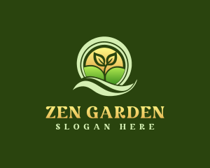 Plant Nature Landscaping logo design