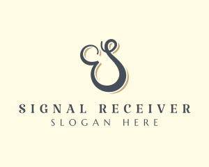 Luxury Business Letter S logo design