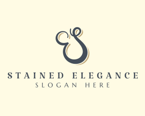 Luxury Business Letter S logo design