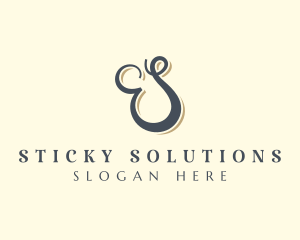 Luxury Business Letter S logo design