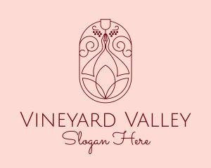 Winery - Ornate Decanter Winery logo design
