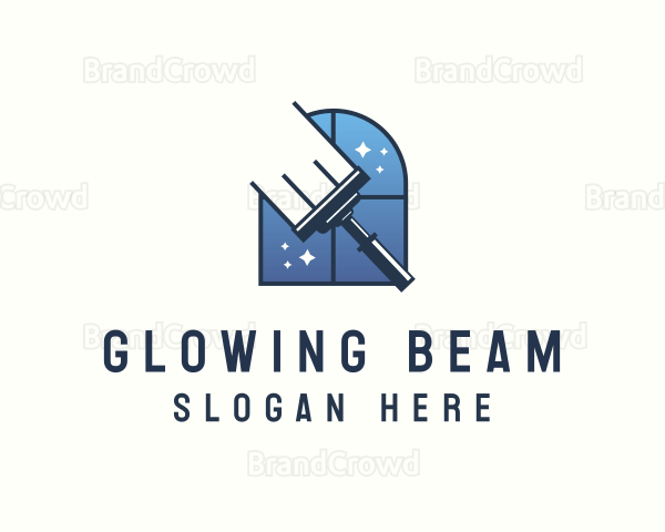 Window Wiper Cleaning Logo