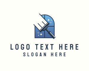 Cleaner - Window Wiper Cleaning logo design