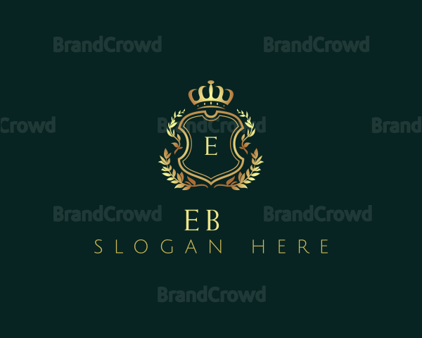 Elegant Ornament Crest Logo