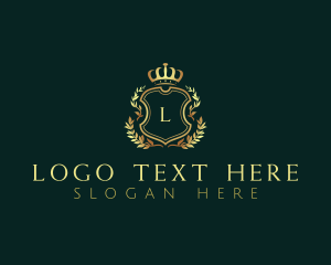 Elegant Ornament Crest logo design