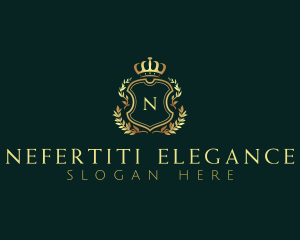 Elegant Ornament Crest logo design